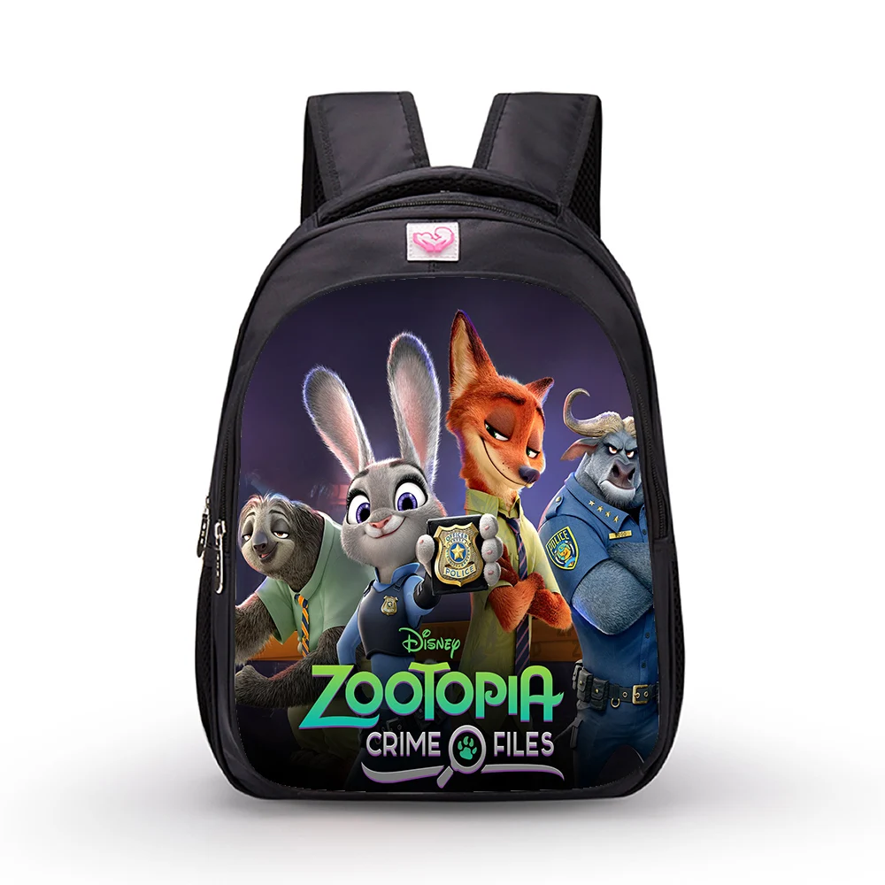 

14 inch Disney Zootopia Judy Children Backpack Primary School Bags for Boys Girls Kindergarten Schoolbag Kids Cartoon Mochila