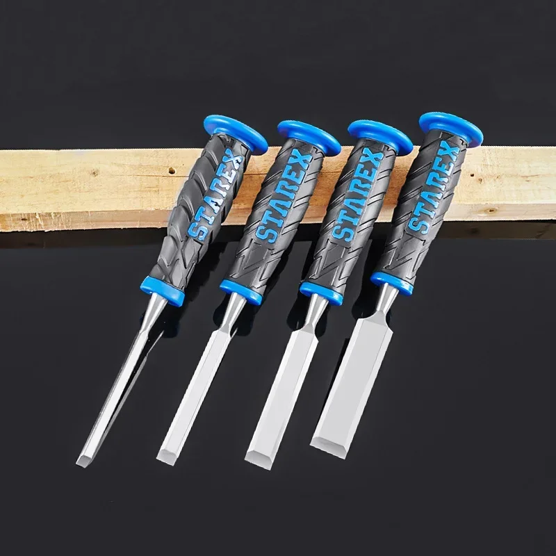 4PCS/SET Wood Carving Chisel Set Woodworking Wood Chisels Carving Wood Graver Gouge Carpenter Sculpture Tool 6/12/18/24mm