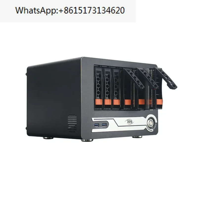 Nas6 Mini Storage Server Home Private Cloud Desktop Hot Swap Case