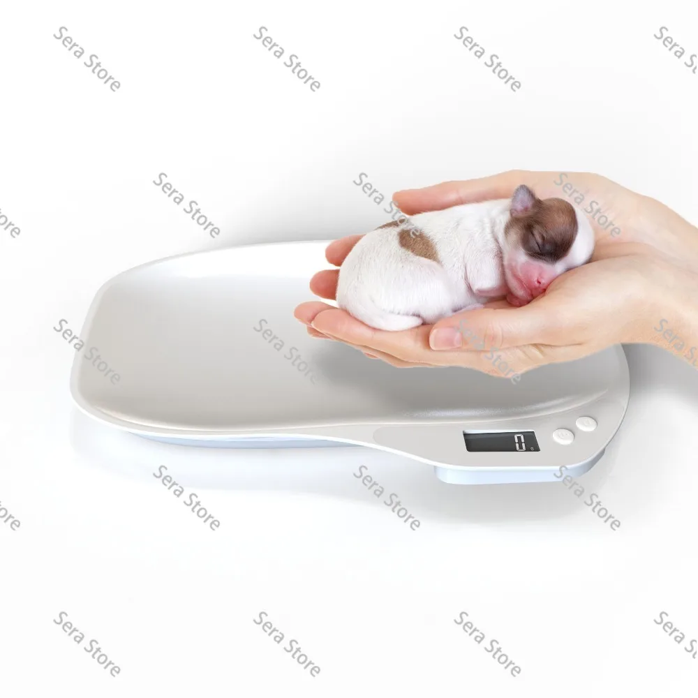 1Pc Electronic Weighting Pet Scale for Cats Dogs New Born Puppy Animal Scale Electronic Kitchen Scale Weighing Tool