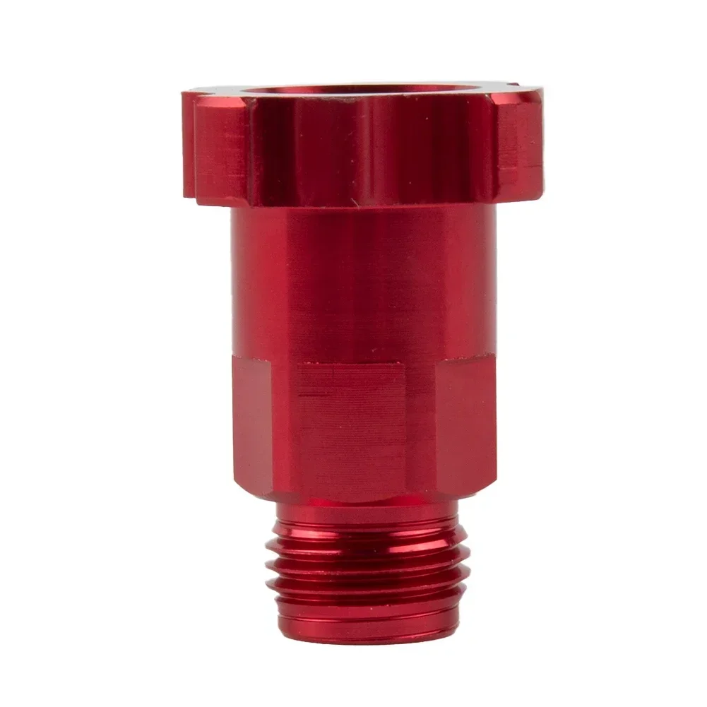 SprayGun Cup Cup Adapter Adapter Connector Premium Aluminum M16x15mm Spraygun Cup Adapter Connector For Optimal Usage