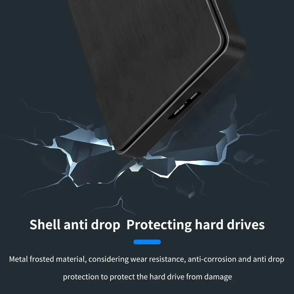 

New USB 3.0 USB 3.0 HDD Enclosure 5Gbps Speed 2.5 Inch External Hard Drive Case Portable Hard Drive Box