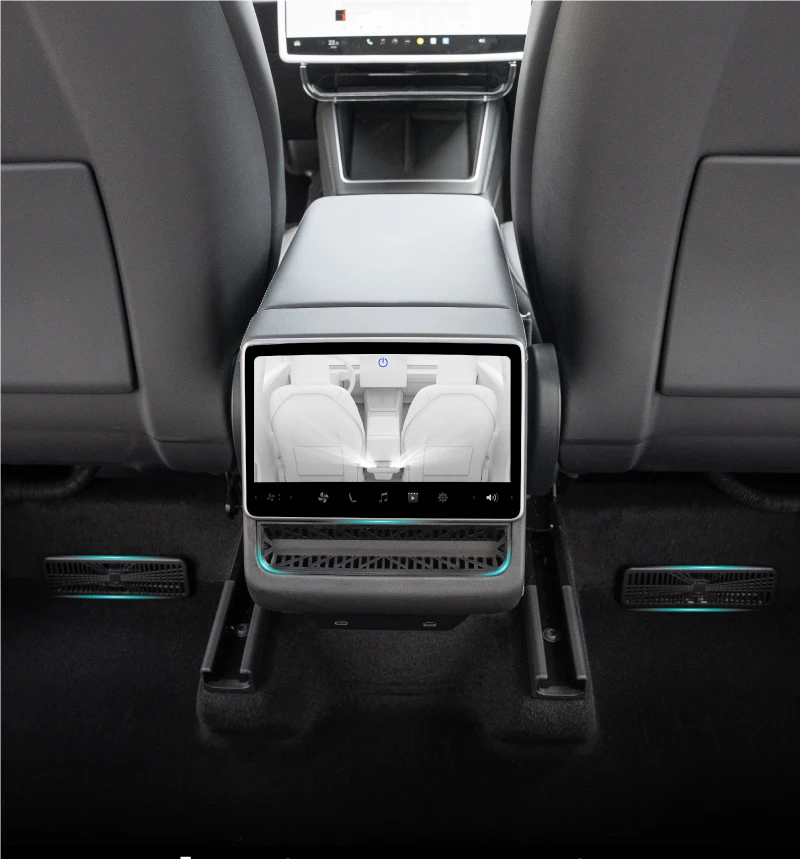 Car Under Seat Vent Cover Protector for Tesla Model YJuniper & YL 2025 2026, Rear Air Conditioner Outlet Grill Cover Accessories