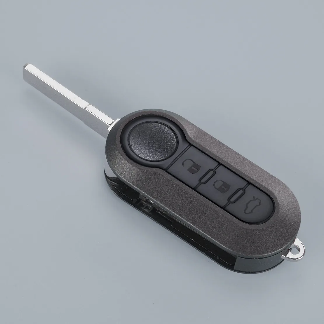 3 Button Flip Smart Fob Case Folding Key Shell Case Cover fit for Fiat 500 Ducato Punto Peugeot Boxer Citroen Lancia Ypsilon