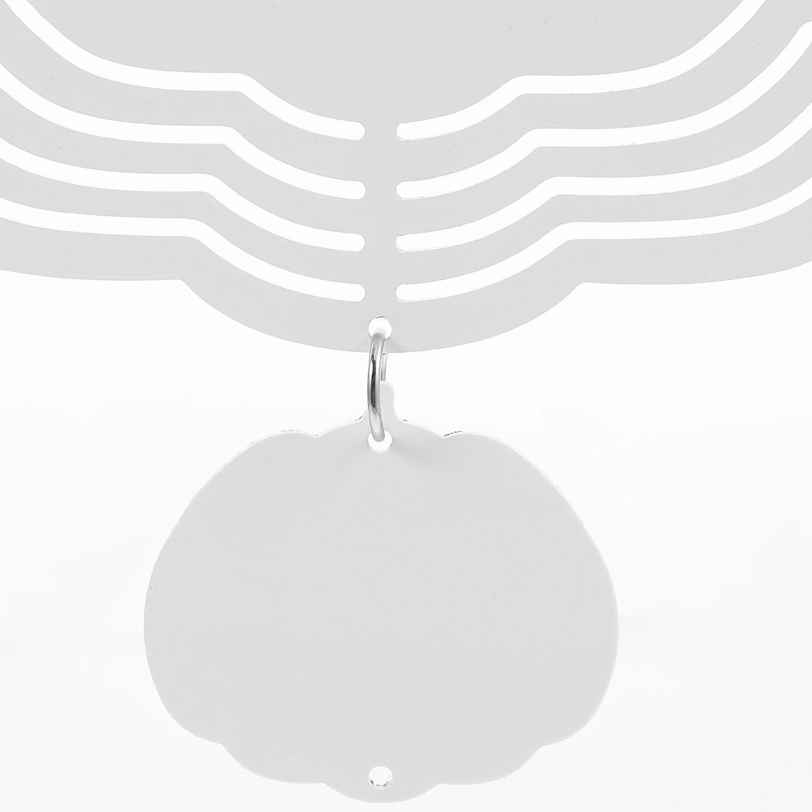 

Pumpkin Wind Spinner Sublimation Blank Aluminum DIY Hanging Wind Spinner Garden Decoration Yard Porch Hanging Ornament