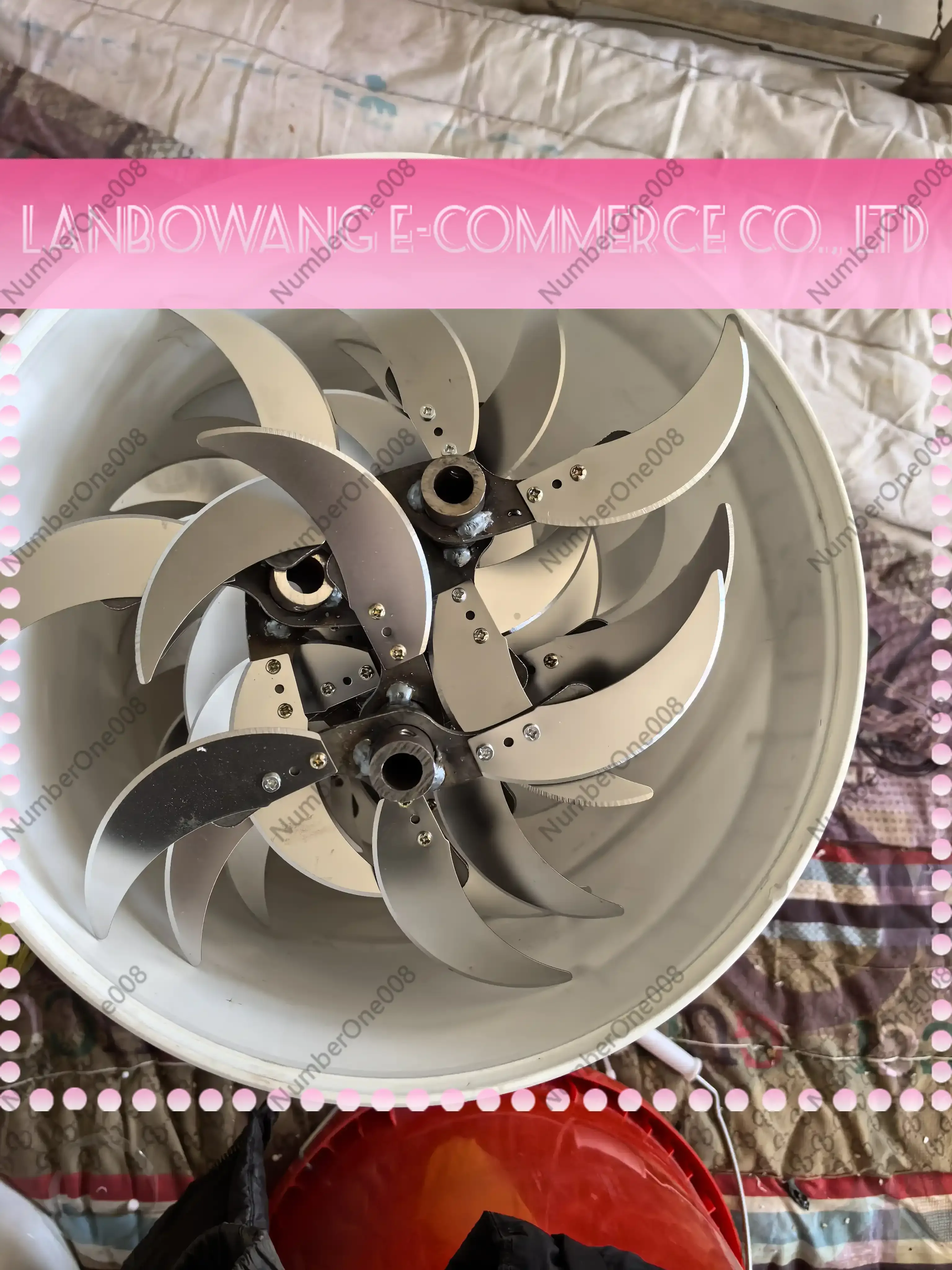 Electric Vegetable Shredder Motor Feed Cutter Blade, High Power Chicken Feed Processing Accessories for Home Farming