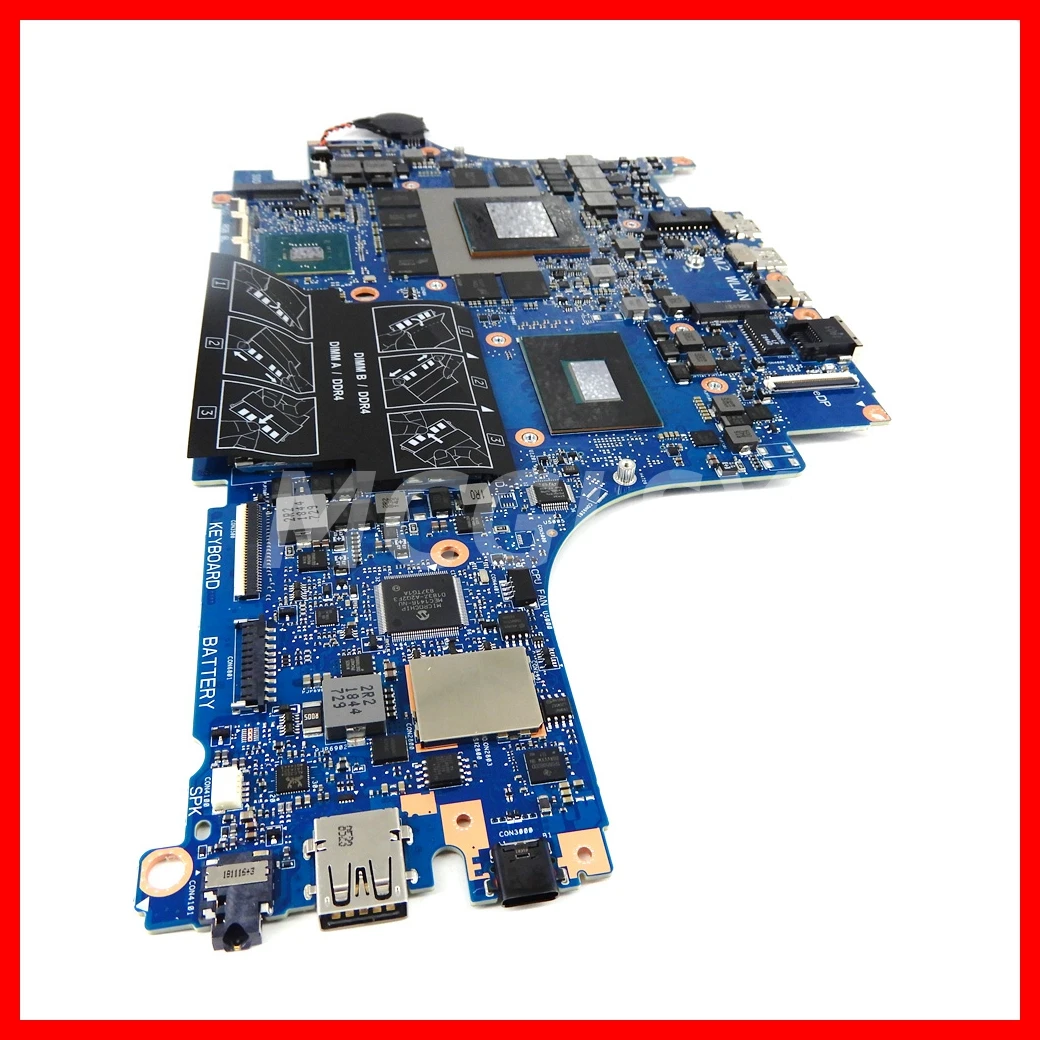 Fotografia 7: Placa-Mãe VULCAN15_N18E para Notebook DELL G5 5590 G7 7590 G7 7790 com CPU I5 I7 de 8ª Geração RTX2060 RTX2070 100% Testada e Aprovada