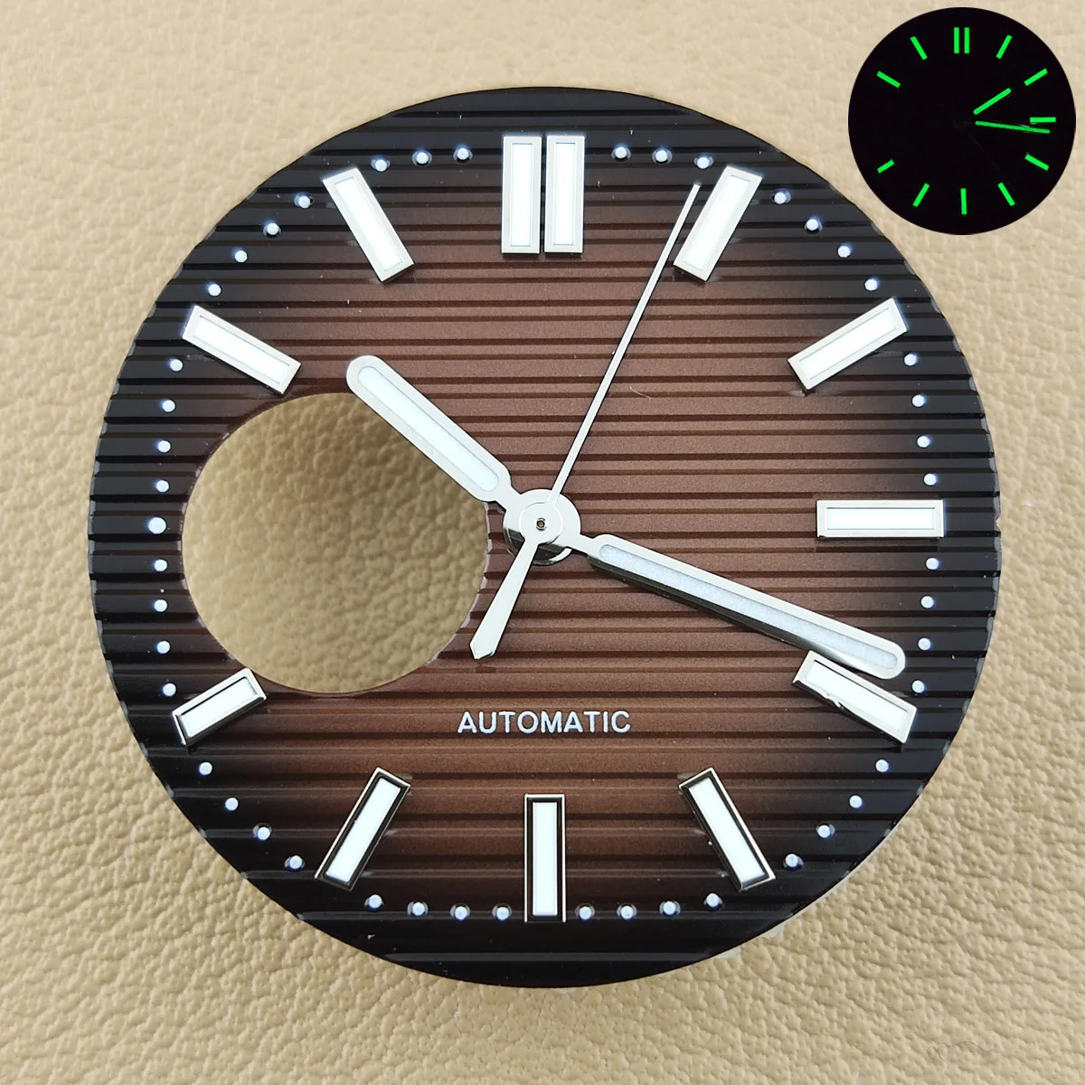 29.8mm nh38 dial NH35 case hands nh38 watch dial custom logo Miyota NH38 case nh35 movement sports watch accessories parts