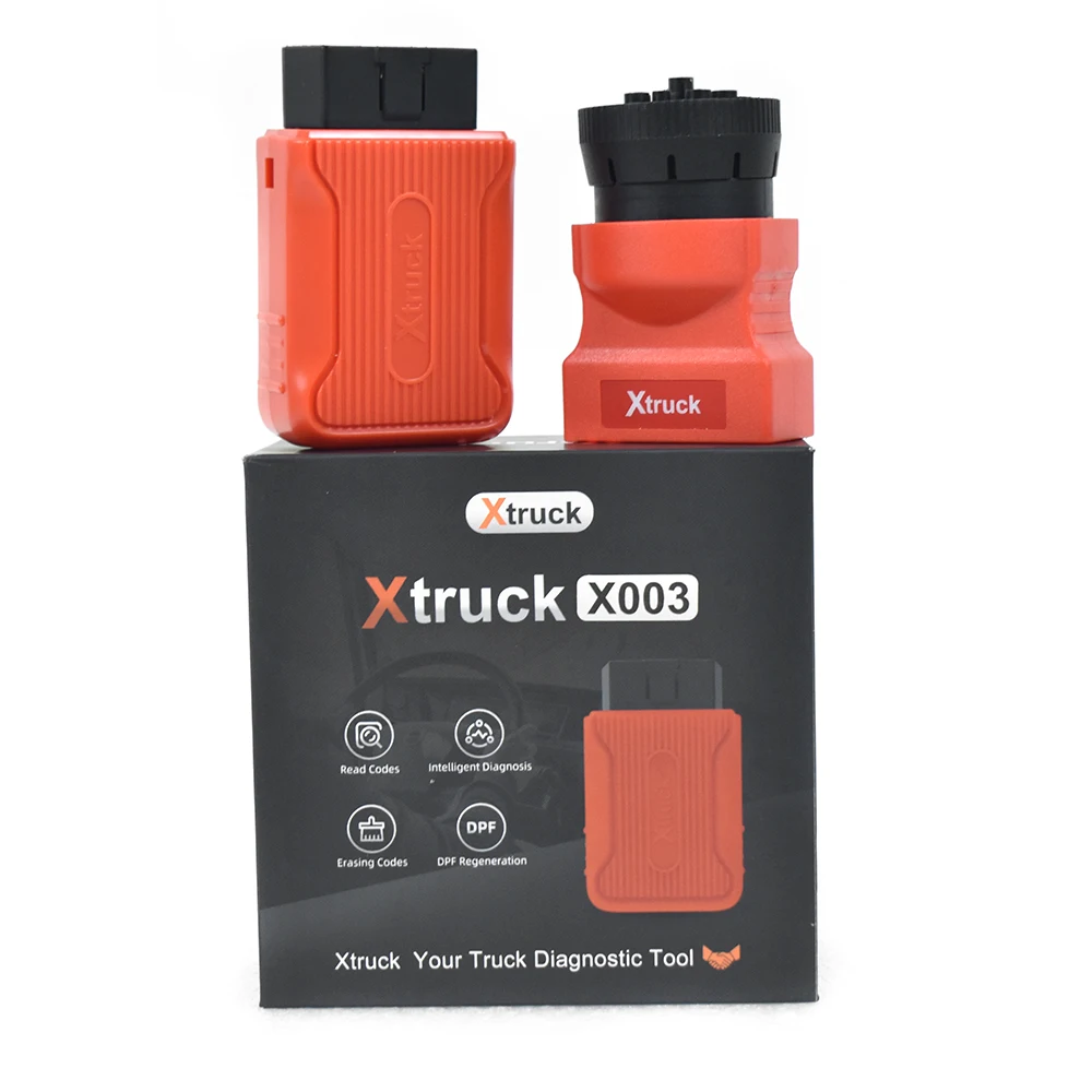

Xtruck X003 Read fault code For Cums Vol SCAN- ECU Programming Forced Regeneration of DPF Heavy Duty Truck Diagnostic Tool