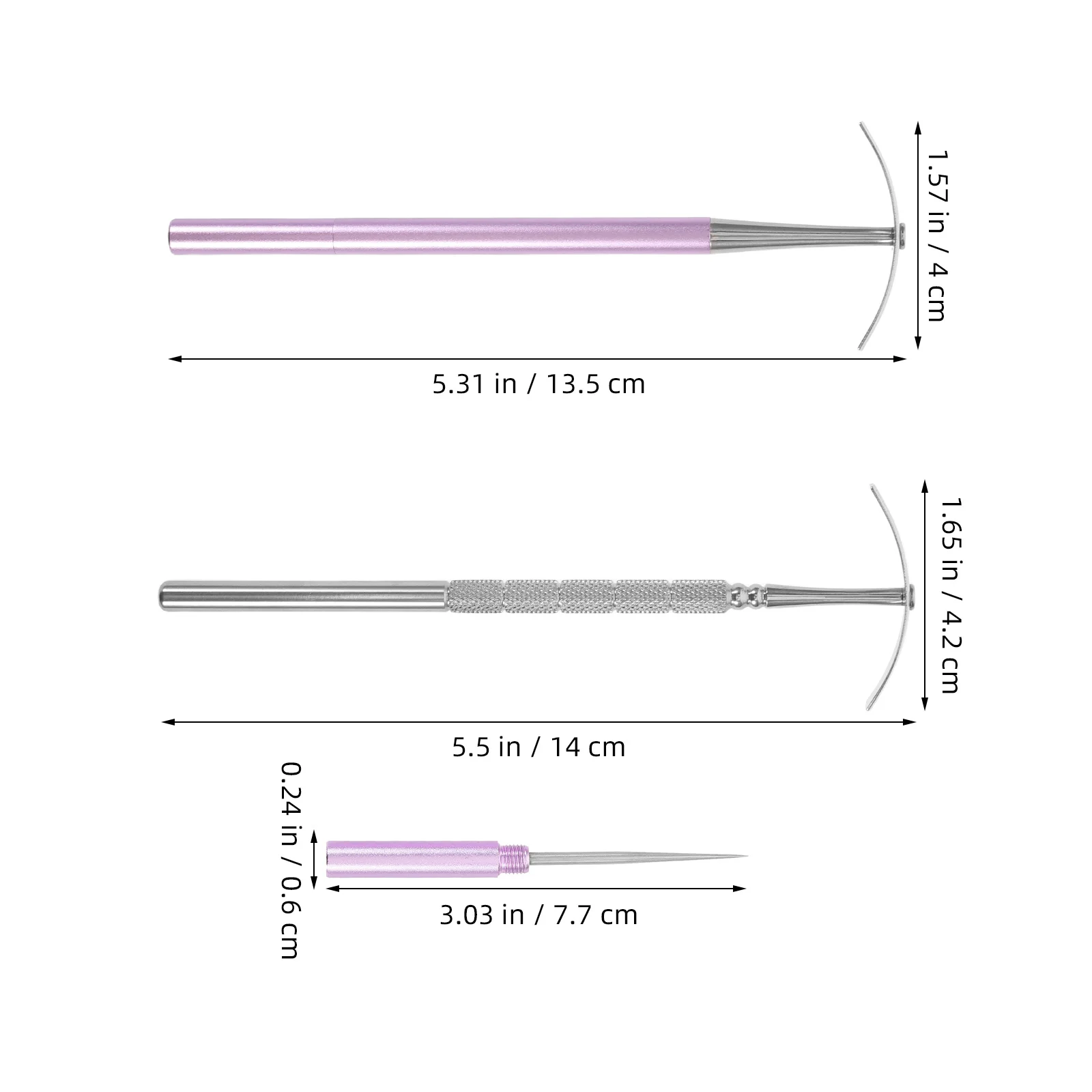 1Set Raschietto per lingua in acciaio inossidabile Strumento per l'igiene orale Doppio stuzzicadenti Pulizia profonda Alito fresco Strumenti portatili per l'igiene orale da viaggio