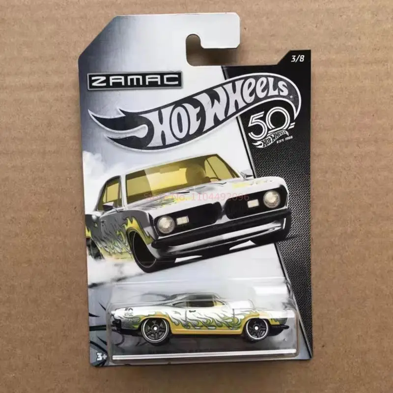 W magazynie Oryginalne Hot Wheels 50. rocznica Alloy Collector Edition Małe samochody 23 Platinum 2018 Series Kolekcja Prezenty świąteczne