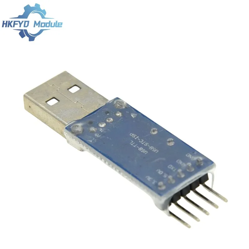 Adaptador USB para Módulo Serial TTL, Conversor Automático, Microcontrolador com Capa Flexível, 3.3V, 5V, Apto para Arduino, PL2303HX