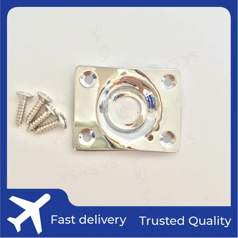 Цилиндр Placa Conector Retangular Curvada Metal 1/4 дюйма пара гитарных элеристой Фото №3