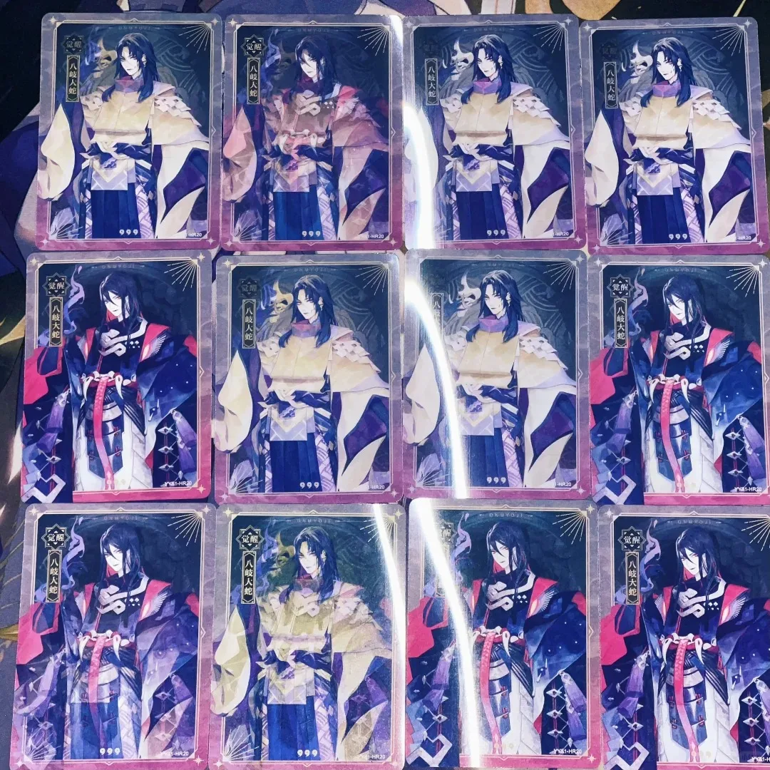 Коллекционные карты Onmyoji Hyakki Kidan серии 1 — Heian Picture Scroll, слепая коробка, подарочный набор