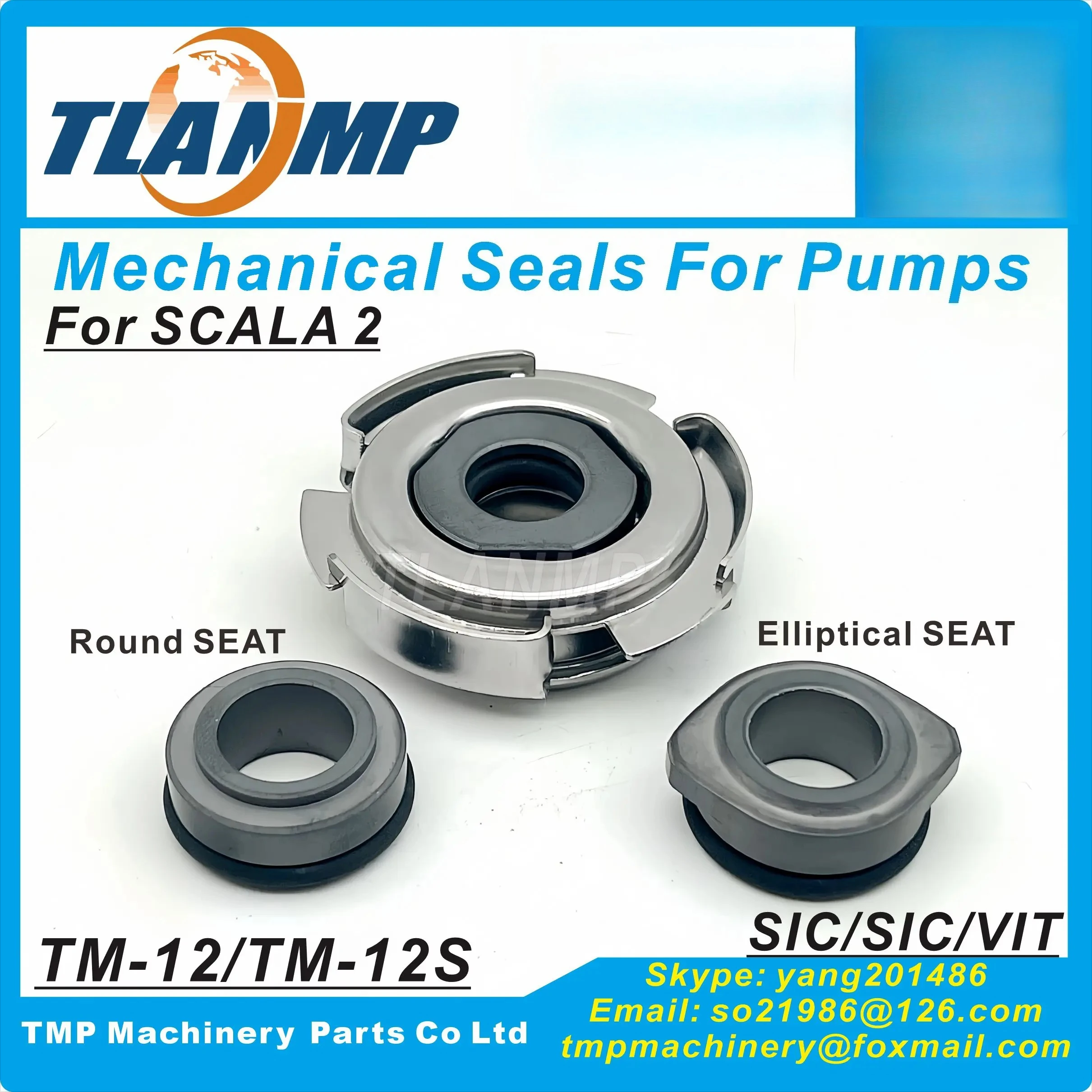TM-12 TLANMP Mechanical Seal For Shaft Size 12mm GRF SCA-LA 2 Pumps (PN:99016024)