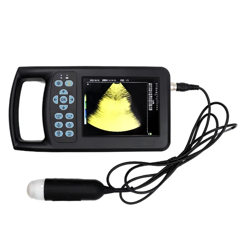 Veterinary Color Ultrasound Machine  Veterinary Portable Ultrasound Sheep Pig Animal Pregnancy- Scanner