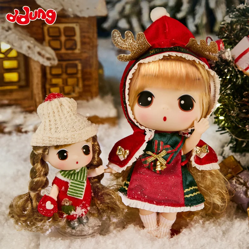 

New Christmas Product Dongji Doll Dress-Up Toy Cute Doll For Girls And Children Birthday Festival Birthday And New Year Gift