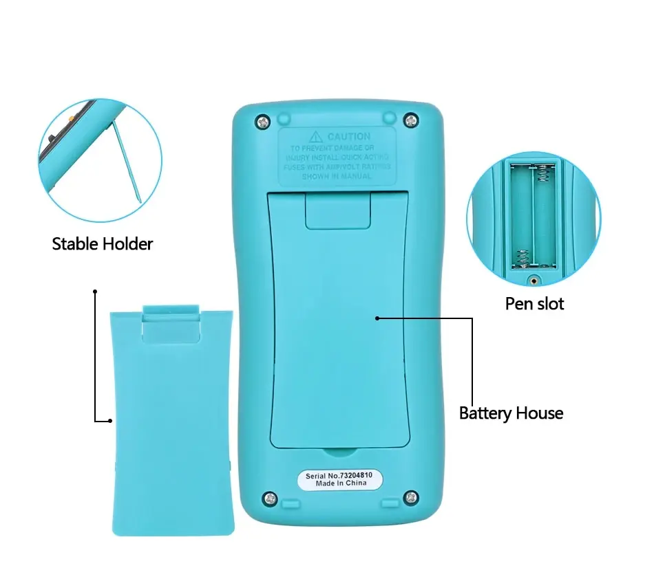 BSIDE Digital Multimeter Voltage Tester Multimetro With Continuity Frequency Resistance Capacitance Temperature Diode Test