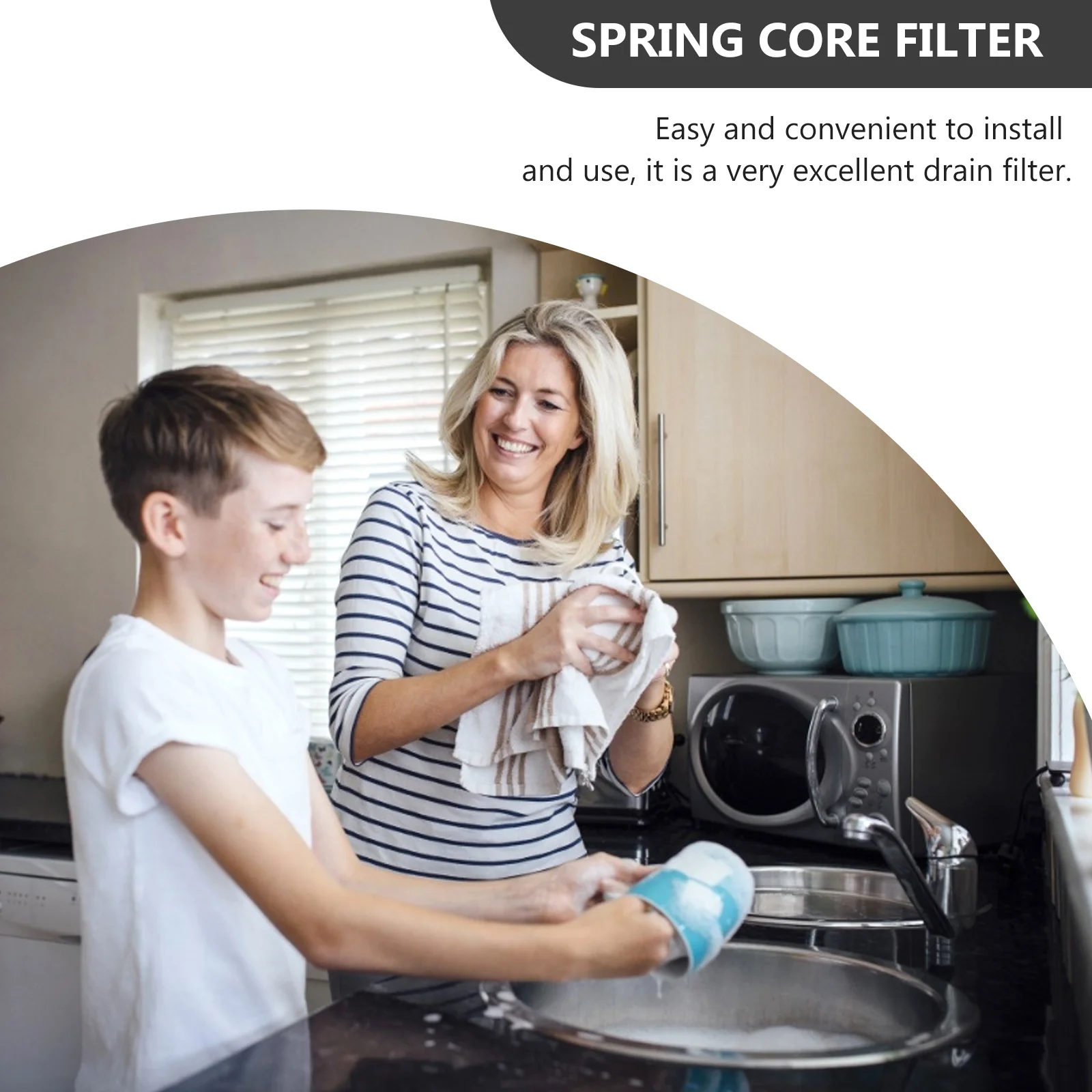 

Sink Drain Filter Pop-Up Core Brass Silicone Basin Drain Stopper Bathroom Sink Strainer Anti-Clog Bounce Core Hair Filter