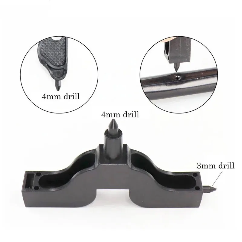 1PC 3mm or 4mm Drill Drip Irrigation Hose Hole Punch Tool Garden Drill Hose Connector Drilling Drip Fitting