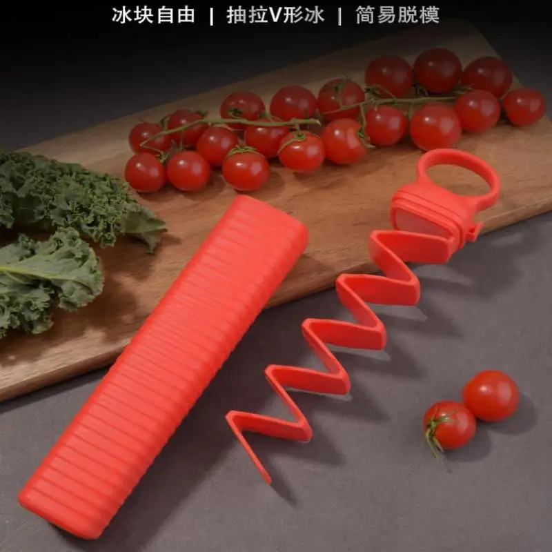 

Креативная форма для льда, выдвижной стержень, 10-сетка, силиконовый прибор для изготовления ледяных тарелок, подходит для домашних баров, кухни, дома