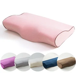 Almohada profesional de espuma viscoelástica para el cuello, almohada para Injerto de pestañas, rebote lento, suministros para extensiones de pestañas, salón