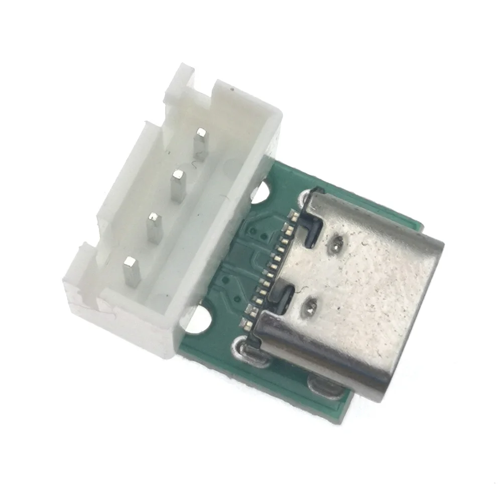 2/4Pin TYPE-C to MX 1.25 XH2.54 PH2.0 test board with pin connection for data cable transfers power adapter board accessory