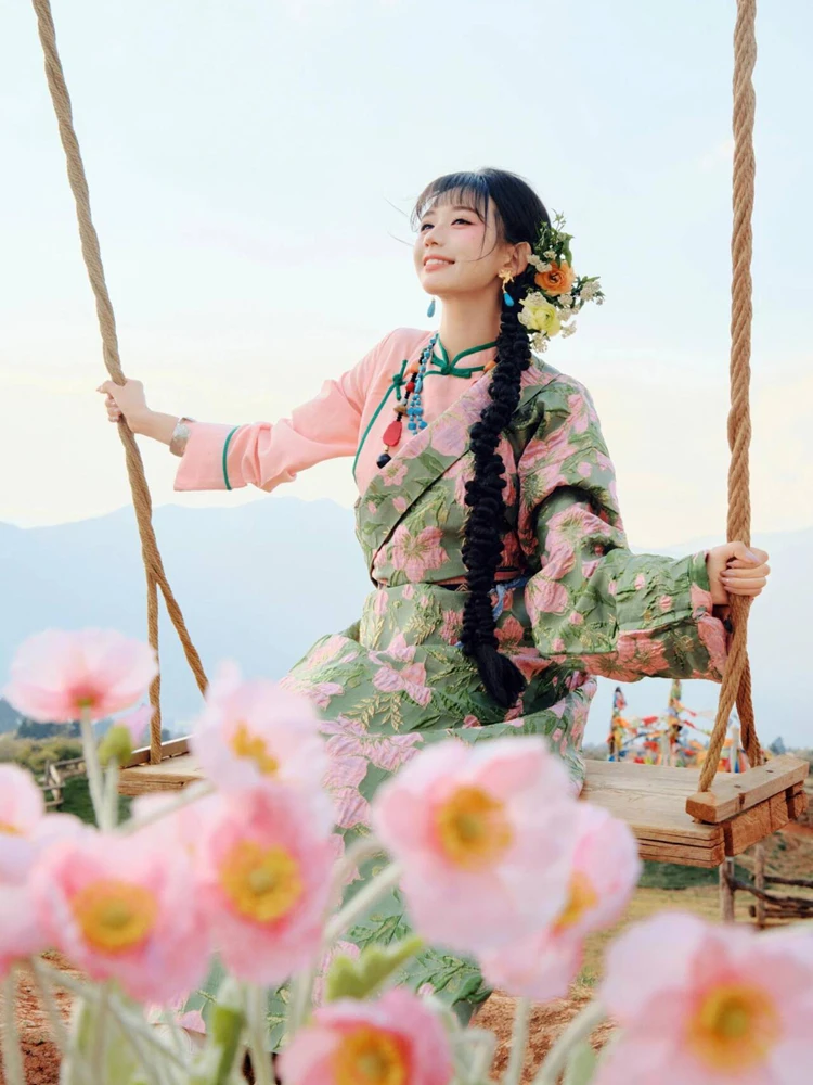 Neues Ethnisches Tibetisches K – Ethnic Fashion Shoot Bewertung und Preis