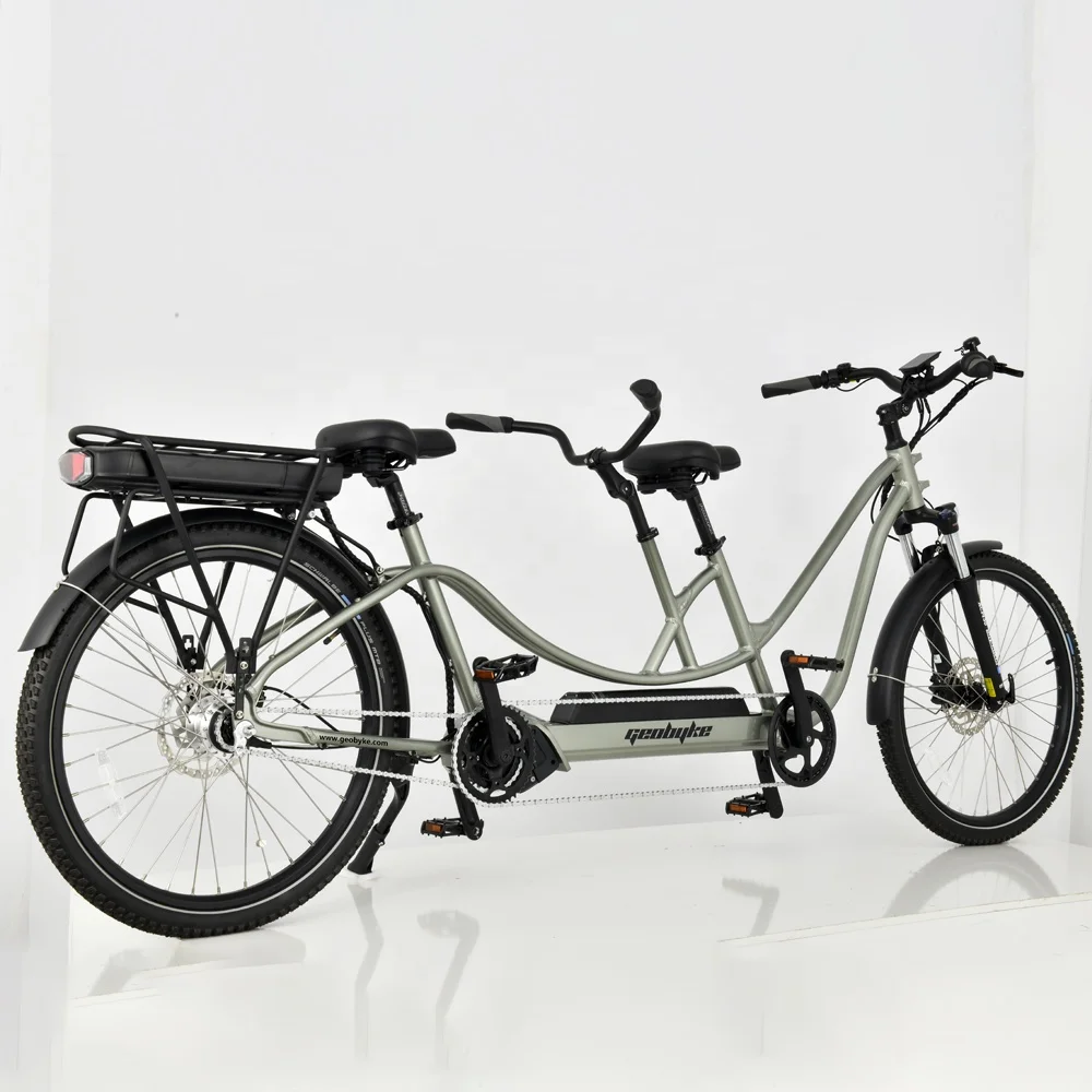 Fashion Designed 26inch Tour Bike 2 Persons Riding Electric Bicycle Tandem Bike