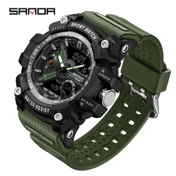 Military Shock Watches G-Style Clock For Men Boy Quartz Analog Wristwatch Waterproof Sport Watch Men Dropship Relogio Masculino