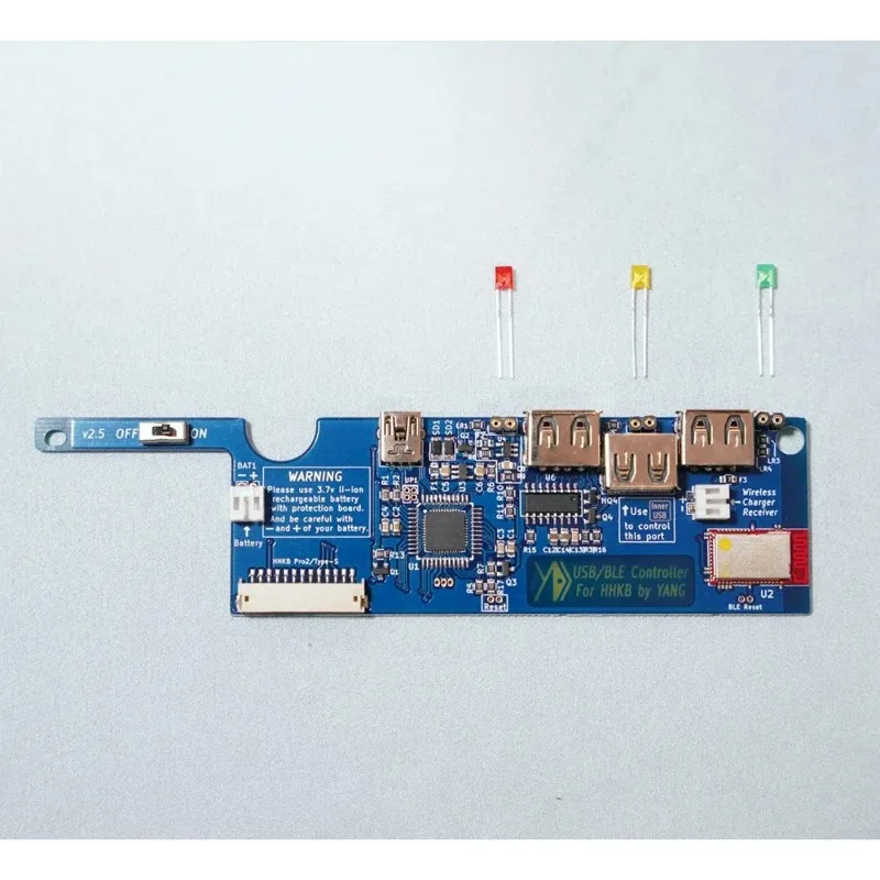 Static Capacitance Conversion Wireless Bluetooth BLE BT Dual-mode Main Control Non Keyboard, Suitable for Pro2 Series