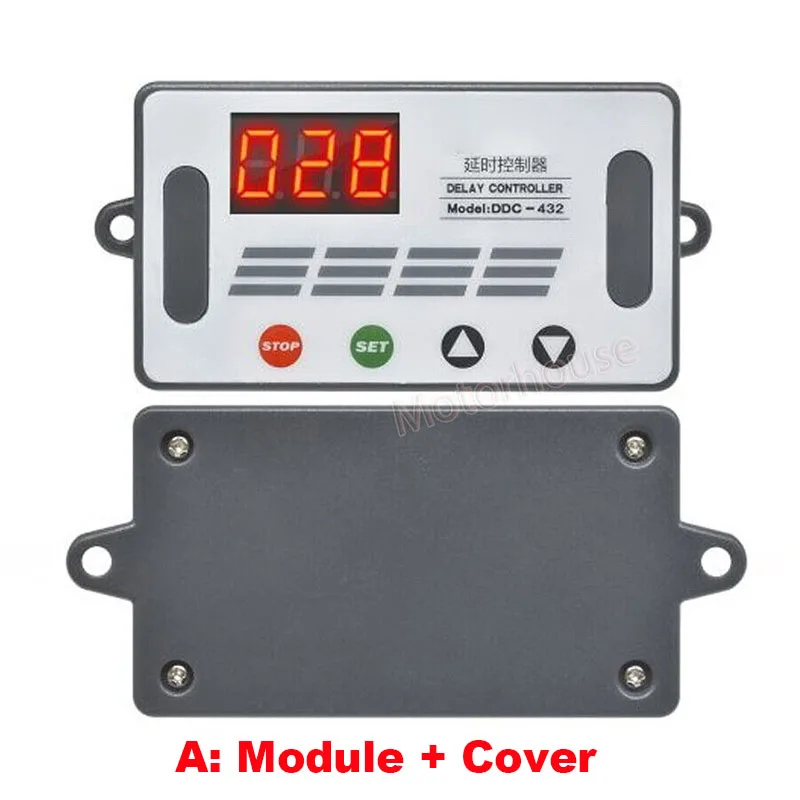 Digital LED DC 5V 9V 12V 24V Mini Timing Switch Trigger Delay Time Switch Turn Off/On Cycle Loop Mute Timer Relay Switch Module