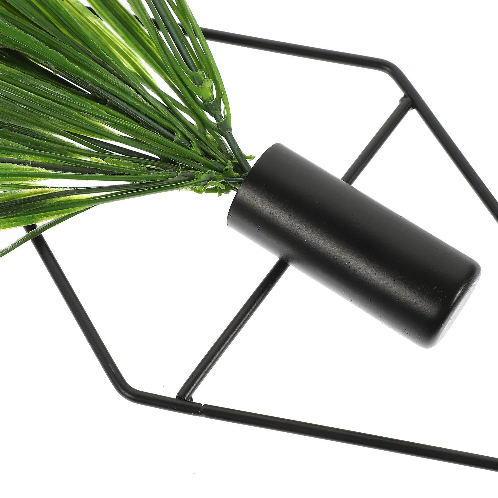 

2pcs Wall Mounted Green Plant Bonsai Artificial Decor For Home Office Hotel Living Room Fake Small Simulated Bonsai