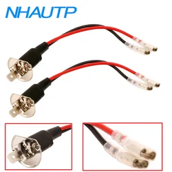 NHAUTP 1 Pair H1 Adapter Cable Conversion Wiring Connector For HID LED Headlight Bulb Car Lights Accessories