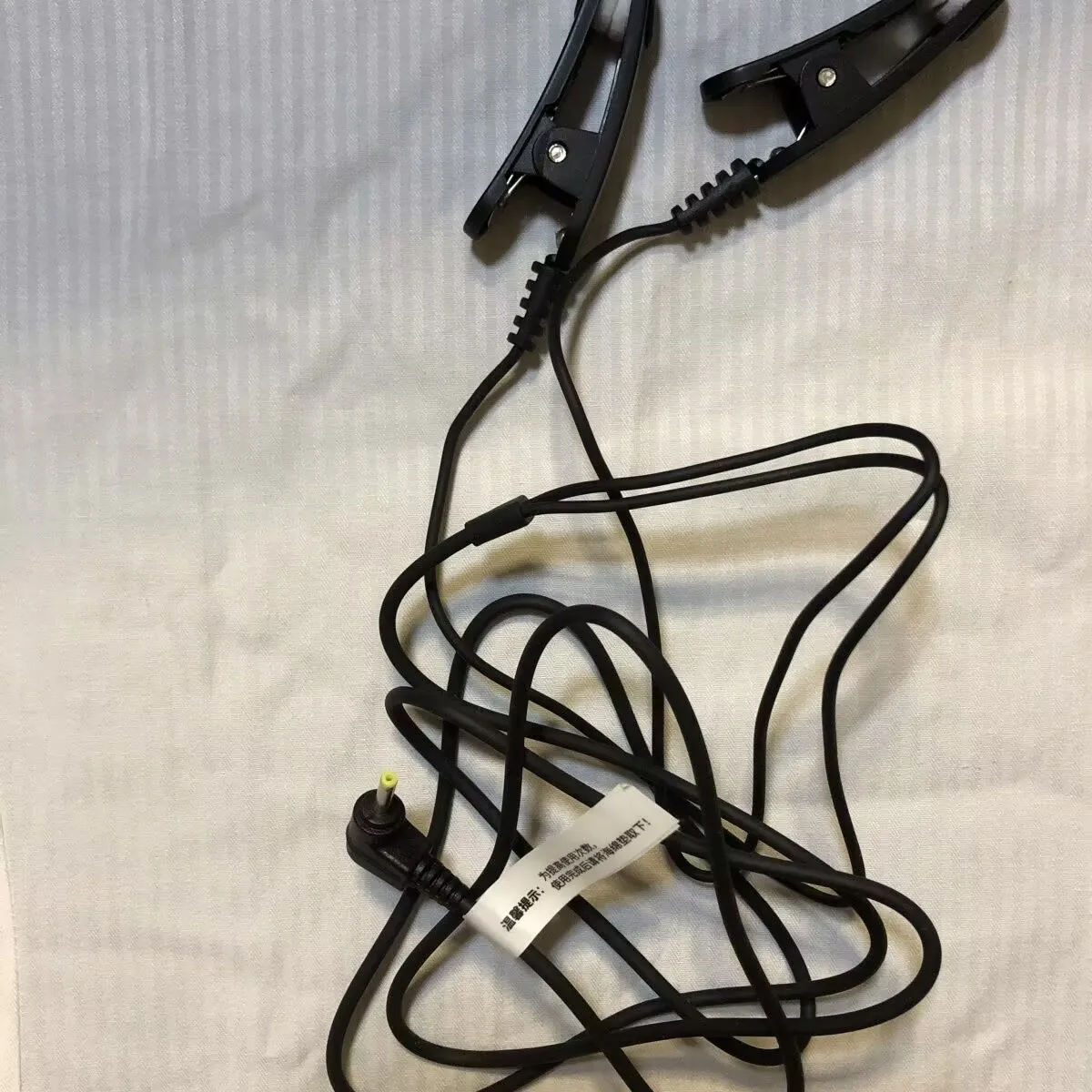 

1 шт. черные зажимы для ушей, электроды, кабели, аксессуары для проводов для устройства для сна, тип HE-M008