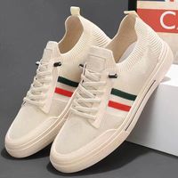 2025 Breathable Men Casual Shoes Lightweight Outdoor Male Walking Shoes Anti-slip Men's Sneakers Slip on Flats Vulcanized Shoes