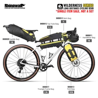Rhinowalk equipo de ciclismo de larga distancia para bicicleta, elija las bolsas de sillín, bolsas de manillar, bolsas de marco, venta de un solo artículo, no un juego