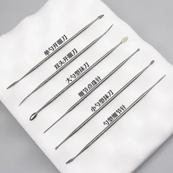 6Pcs/3Pcs Stainless Steel Sculpture Tool Polymer Clay Making Tool Open-eye Ultra Light Clay Diy Professional Tool