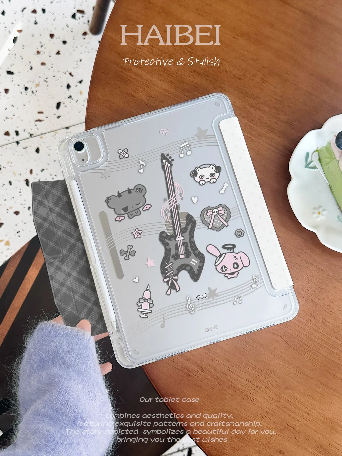 Y2k Symbol Cartoon Tablet Case for iPad 11 Cover Air8/7/6 New iPad 101113 inch Pro Air56 10th/11th Magnetic Buckle 3Y Fold Case
