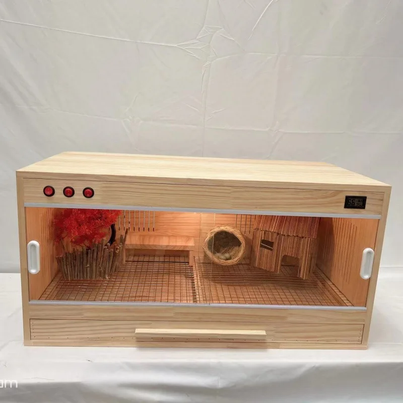 Rutin chicken feeding box Intelligent temperature control chick box Constant temperature and warmth Climbing pet box