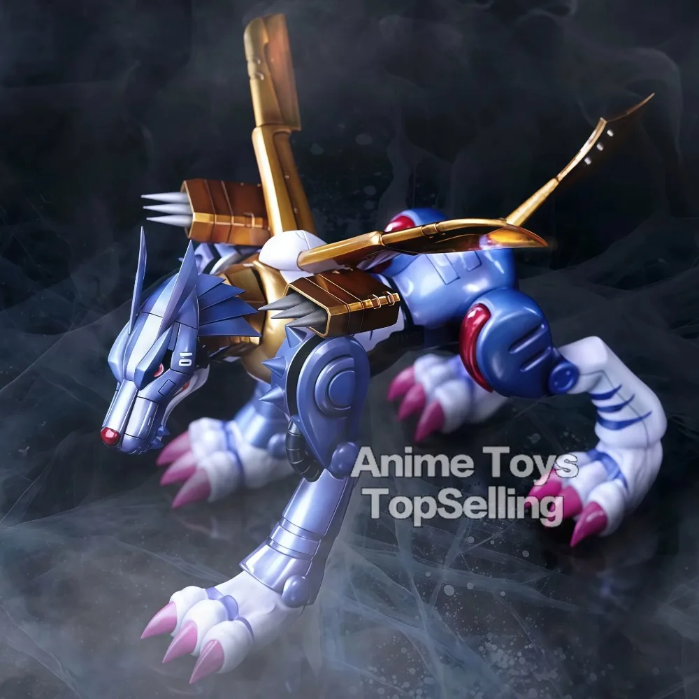 9 سنتيمتر أنيمي ديجمون مغامرة الشكل المعادن Garurumon عمل أرقام البلاستيكية جمع نموذج لعب للأطفال الهدايا