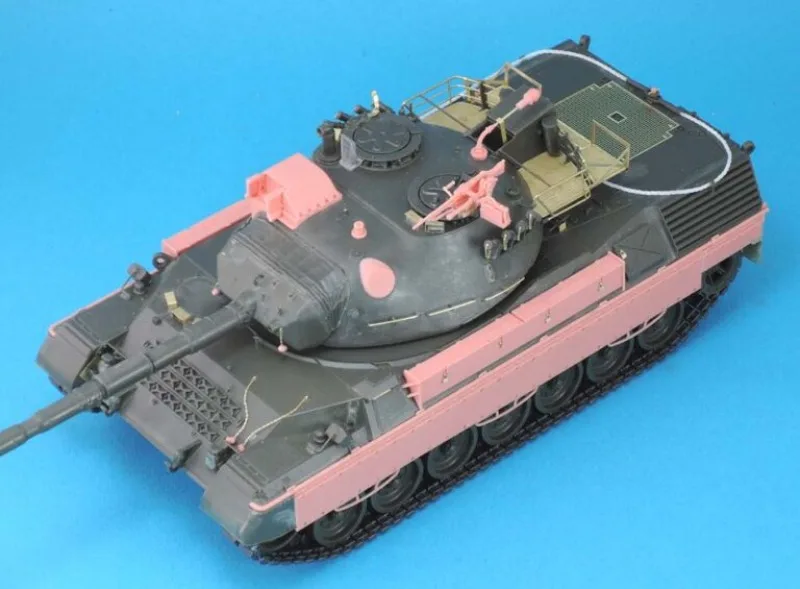 1/35 Scale Die-Cast Resin Model Assembled Kit Leopard 1A5BE Tank Conversion Set (No Tank) Unassembled and Unpainted