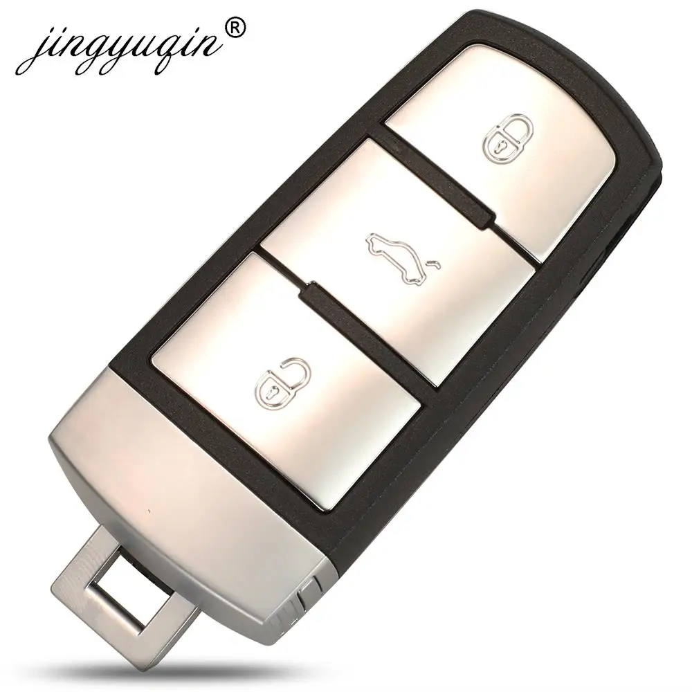 jingyuqin KeylessGo 3C0 959 752 BG Smart Remote Car Key Fob 433MHz ID46-7936 for VW Volkswagen Passat CC 2005-2014 3C0959752BG