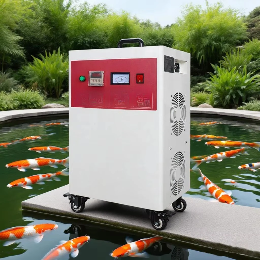 

Ozone Supplier Fish Pond Aquaculture Ozone Generator With Ozone Capacity 12 Grams Per Hour