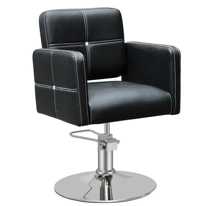 

Professional Barber Chair Hydraulic Hairdressing Salon Beauty Stylist Stool Swivel Reclining Adjustable Height Luxury Furniture