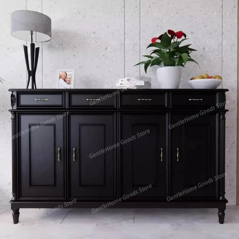 

American-style wooden shoe cabinet armoires de salon cabinet in the living room Interior furniture armários de sala de estar
