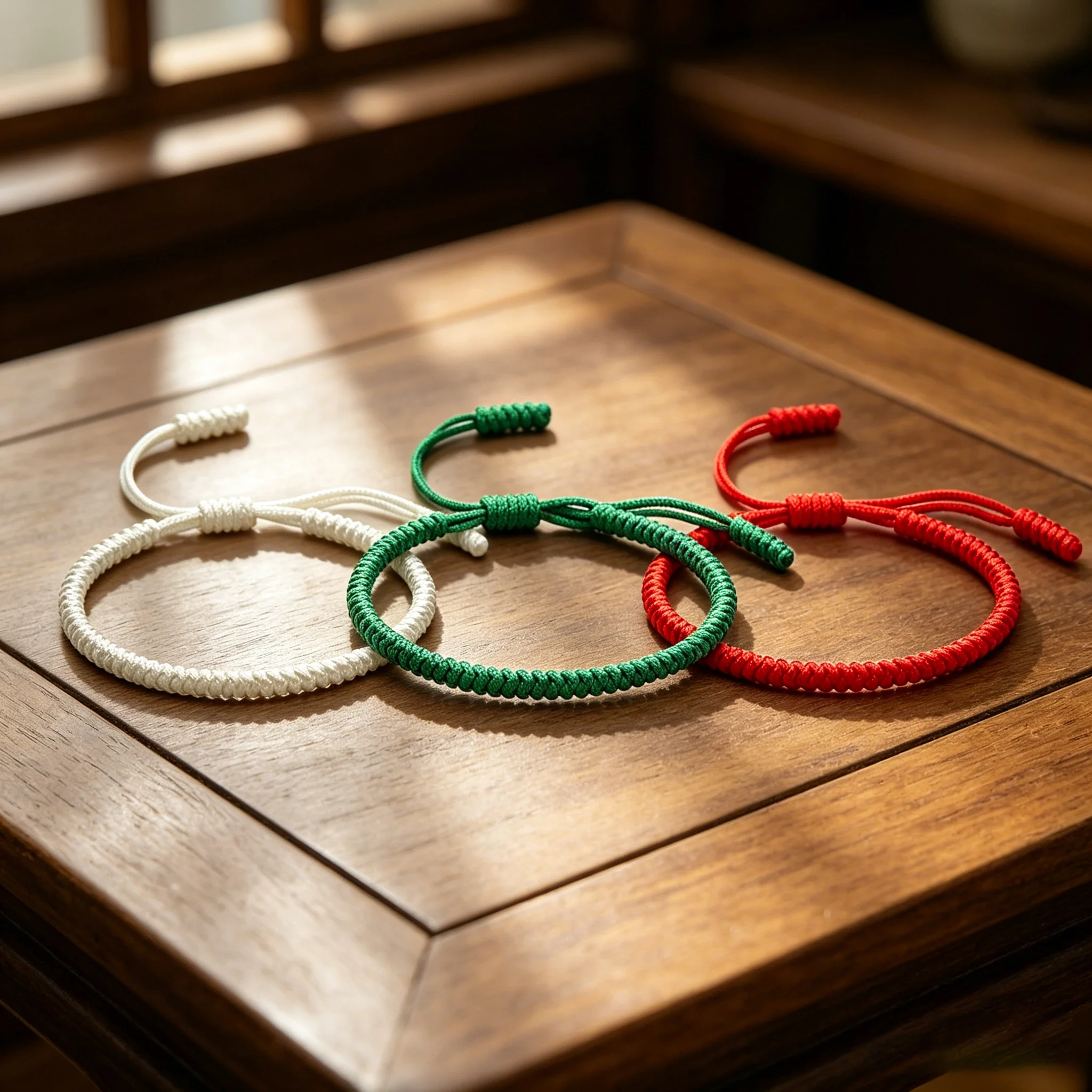 Various Colors Handmade Adjustable Knot Nylon Rope Braided Bracelet Women Man Friend Bangle Gifts Wholesale Jewelry Dropshipping