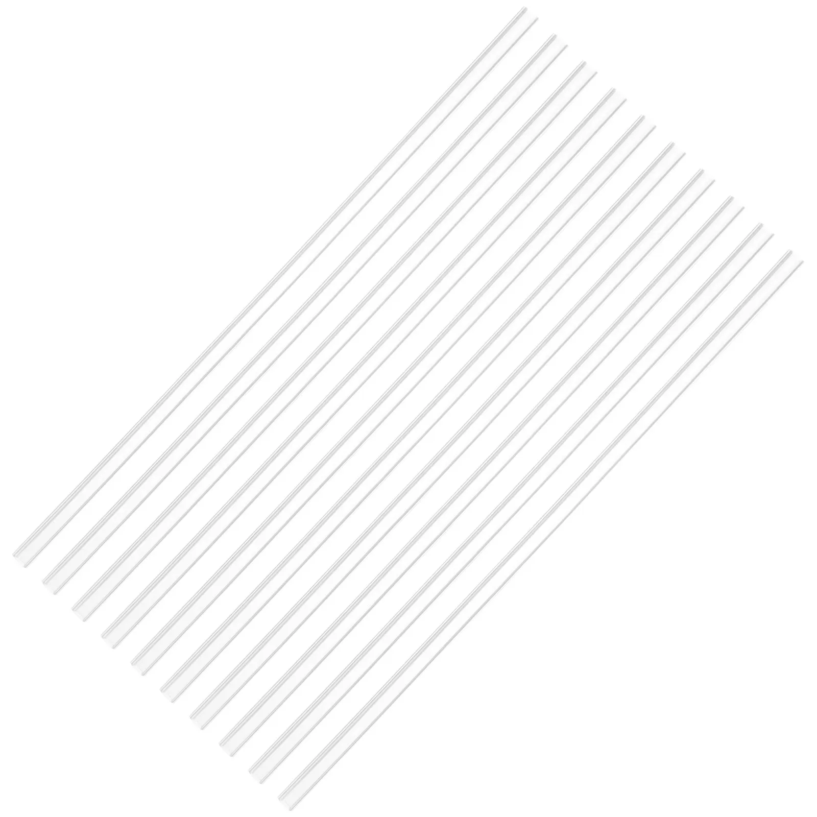 

10 шт. силиконовых многоразовых прозрачных гибких трубочек для питья, длинные силиконовые трубочки для активного отдыха на природе