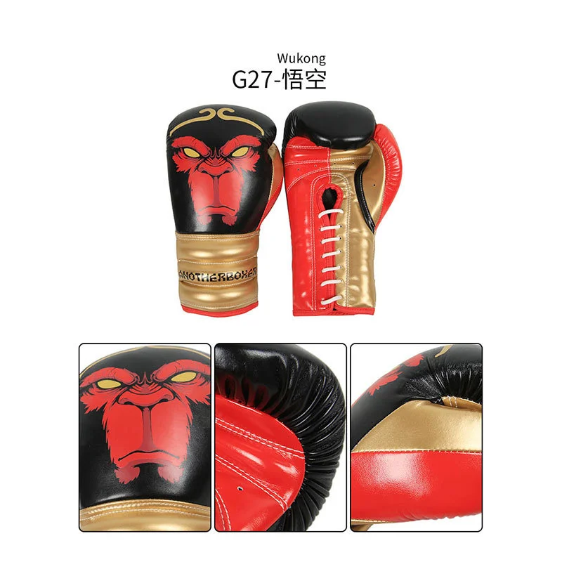 Boxing Gloves High Grade Sparring Muay Thai Glove Graffiti Karate Punch Training Equipment Men Women Kids Kickboxing Fight Glove