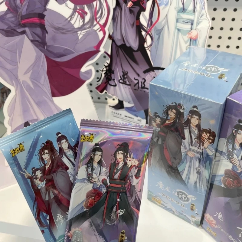 2025 New Genuine KAYOU Mo Dao Zu Shi Drunk Dreams Signature Card Wei Wuxian  Anime Card Complete Peripheral Collection Card Toys